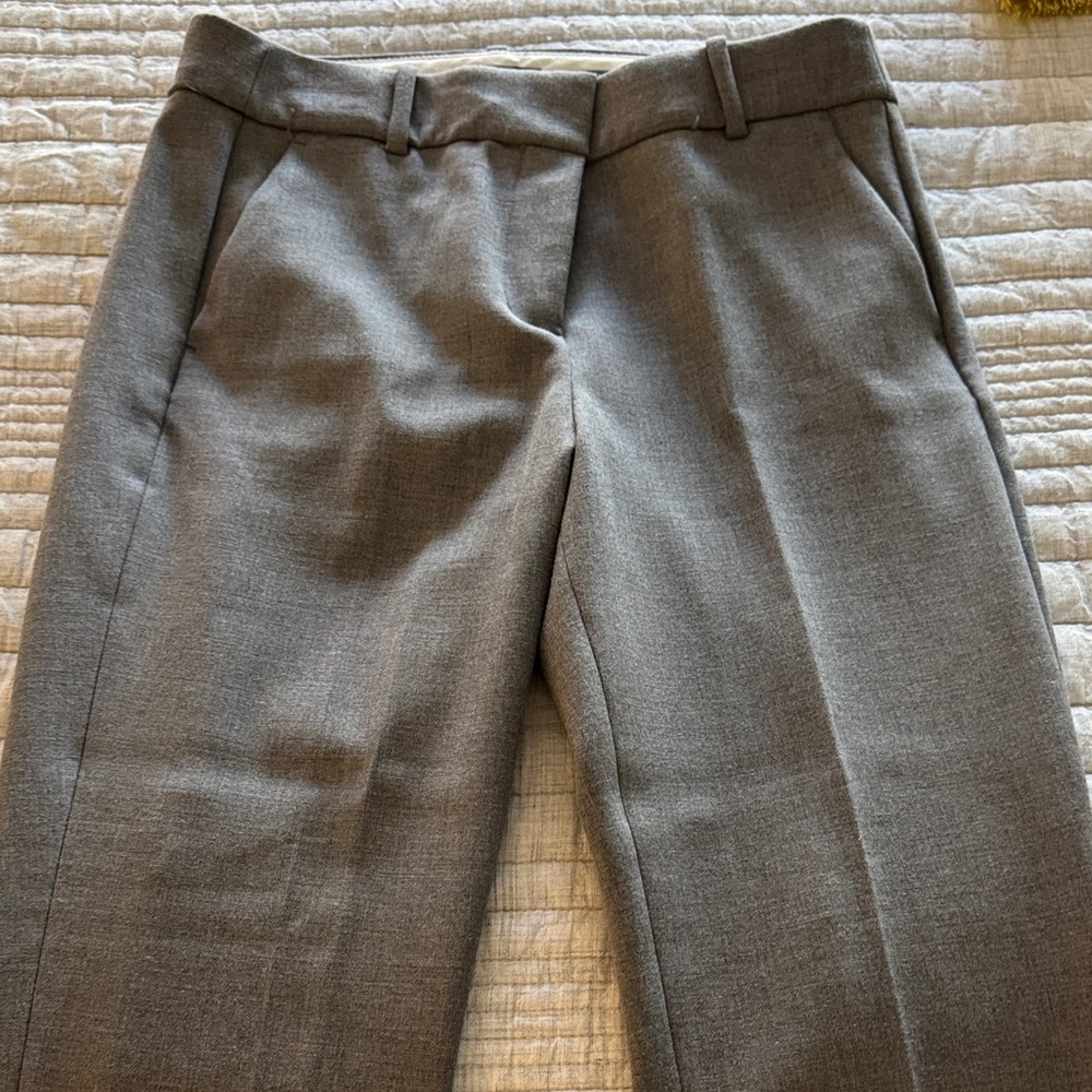 J.Crew Cameron 
Gray Dress Pants